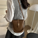 Hand Holding Bucket  Women's One Shoulder Crossbody Bag