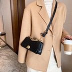 Retro Messenger Bag Simple Small Square Bag