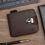 Multifunctional Multiple Card Slots Zipper Handheld Coin Purse