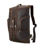 Men's Fashion Top Layer Leather Backpackage