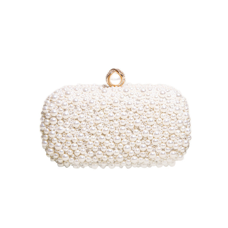 Women's Fashion Clutch Pearl Dinner Bag
