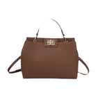 Large Capacity Simple Stylish Good Texture Commuter Messenger Bag