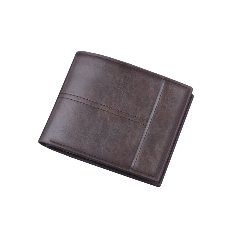 Men's Short Wallet Clip Multi Functional Zero Wallet