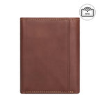 Men's RFID Anti-theft Swiping Multiple Card Slots Short Vintage Leather Wallet