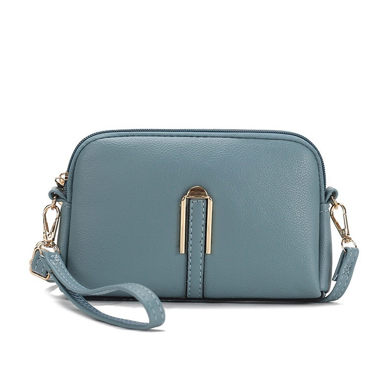 Women's Solid Color Mobile Phone Simple Messenger Bag