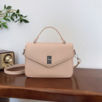 Fashion Casual All-match Commute Cowhide Portable Shoulder Messenger Bag