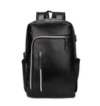 PU Leather European And American Style Men's Business Casual Backpack