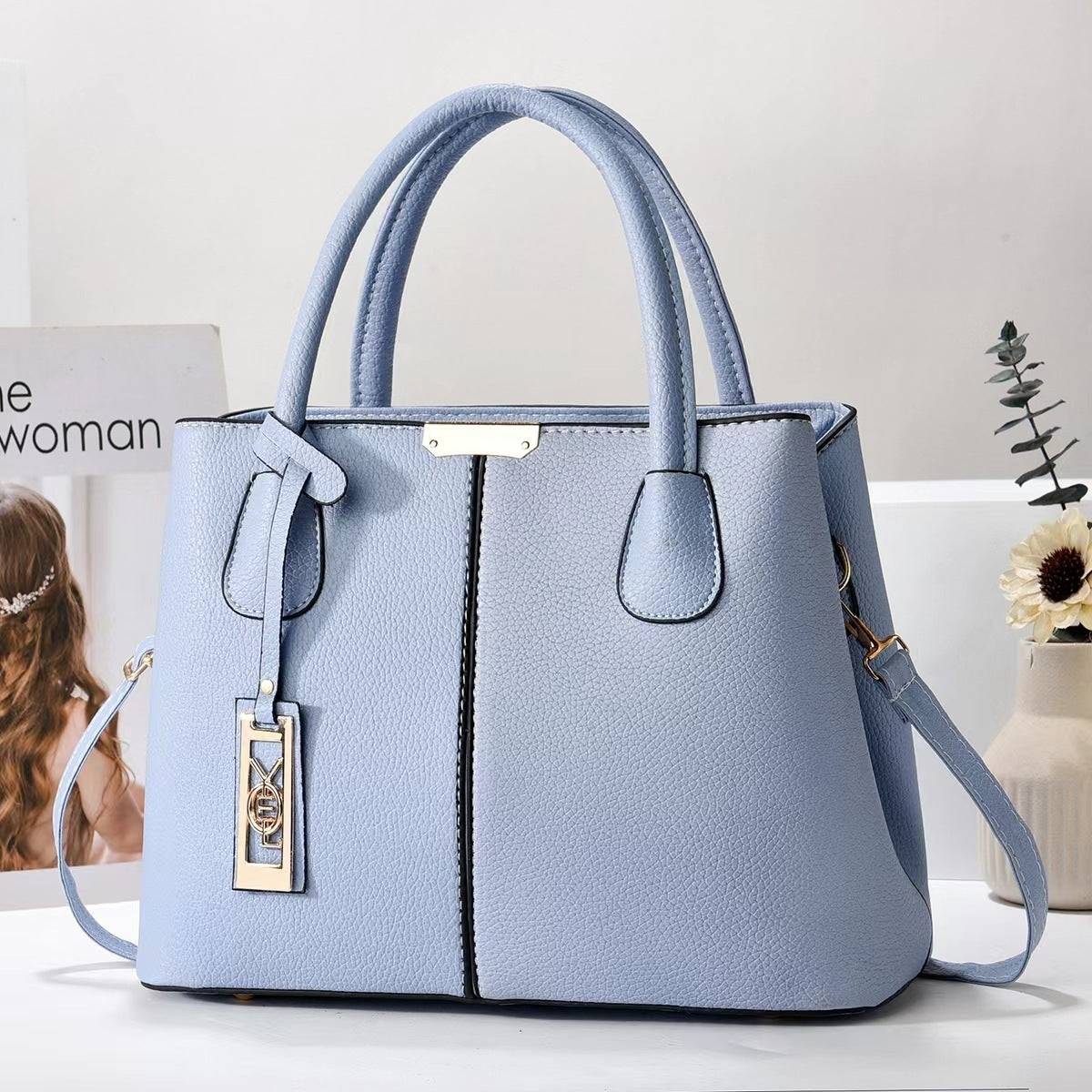 Fashion Handbag Mom Large Capacity Shoulder Bag