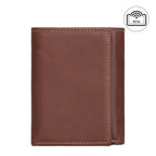 Men's RFID Anti-theft Swiping Multiple Card Slots Short Vintage Leather Wallet