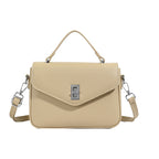 Fashion Casual All-match Commute Cowhide Portable Shoulder Messenger Bag