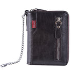 Multiple Card Slots Large Capacity Two-fold Zipper Cash And Card Versatile Bag