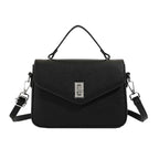 Fashion Casual All-match Commute Cowhide Portable Shoulder Messenger Bag