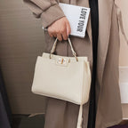 Large Capacity Simple Stylish Good Texture Commuter Messenger Bag