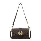 Niche Personality Printed Letter Shoulder Messenger Bag