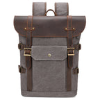 European And American Computer Crazy Horse Leather Backpack