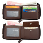 Multifunctional Multiple Card Slots Zipper Handheld Coin Purse